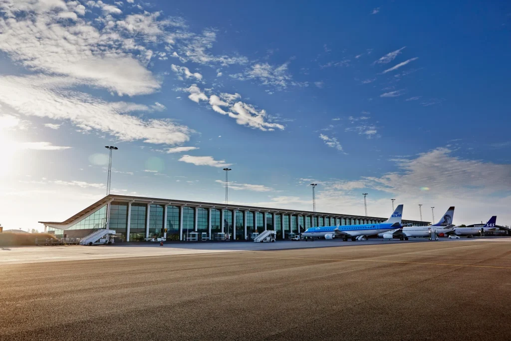Flughafen Aalborg AAL Dänemark