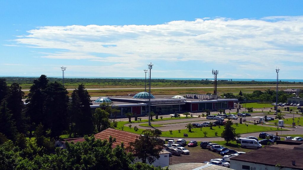 Flughafen Batumi BUS Georgien Alexander Kartweli