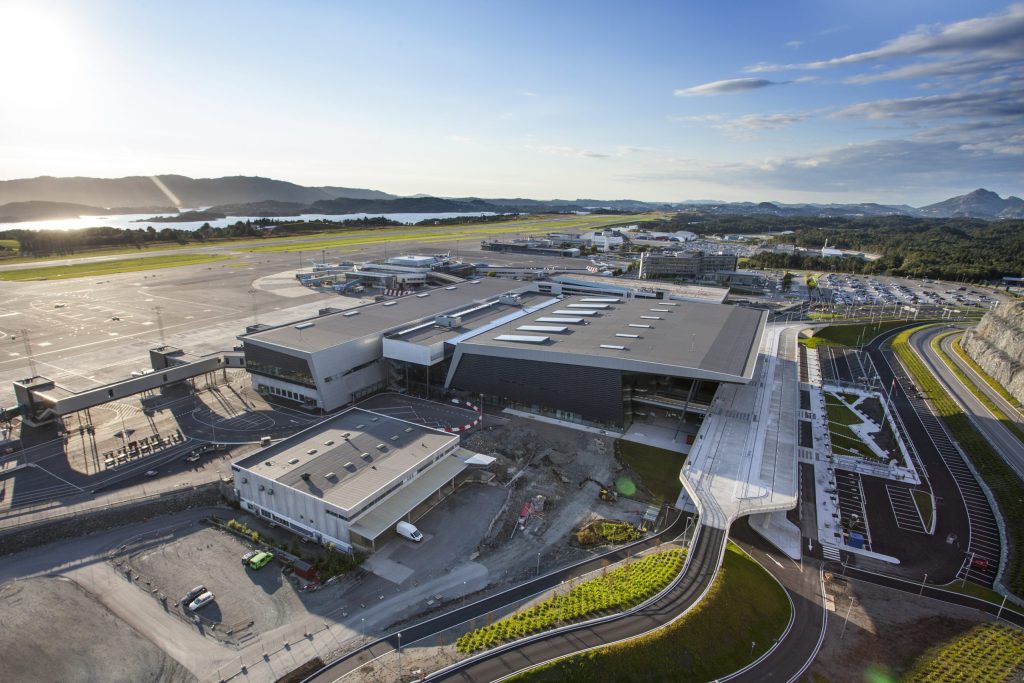 Flughafen Bergen-Flesland BGO Norwegen