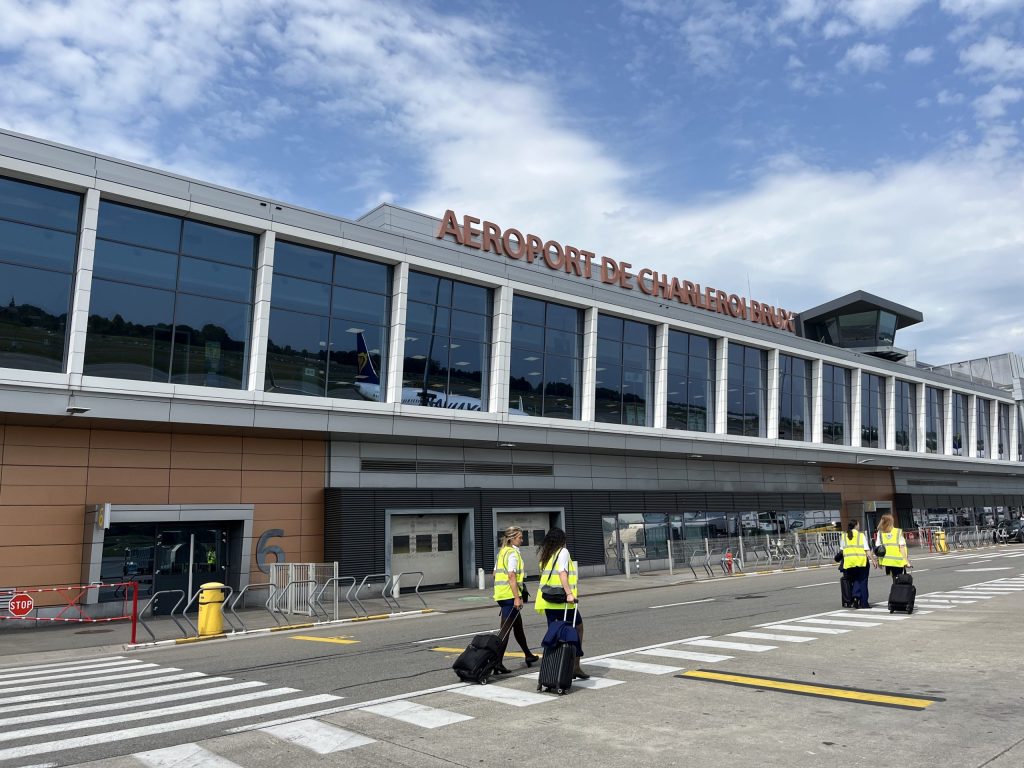 Flughafen Brussels South Charleroi CRL Belgien
