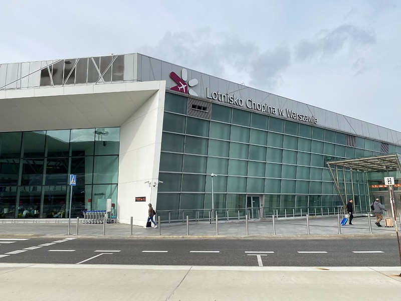 Flughafen Chopin Warschau WAW Polen
