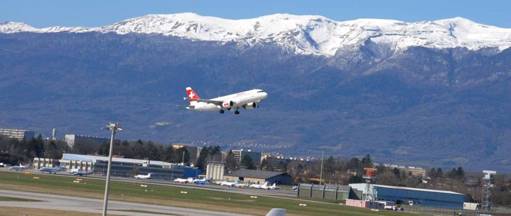 Flughafen Genf GVA Schweiz Cointrin