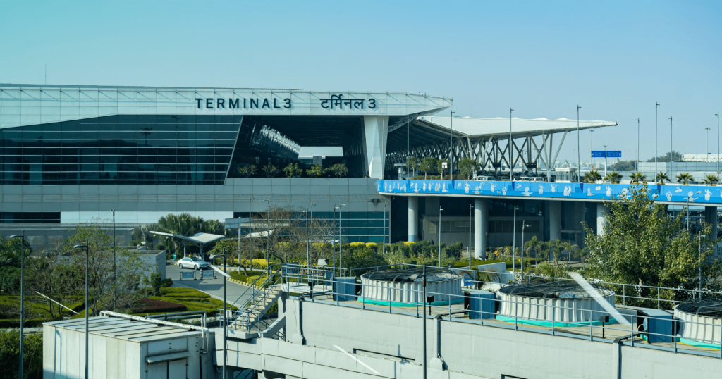 Flughafen Indira Gandhi DEL Indien Delhi