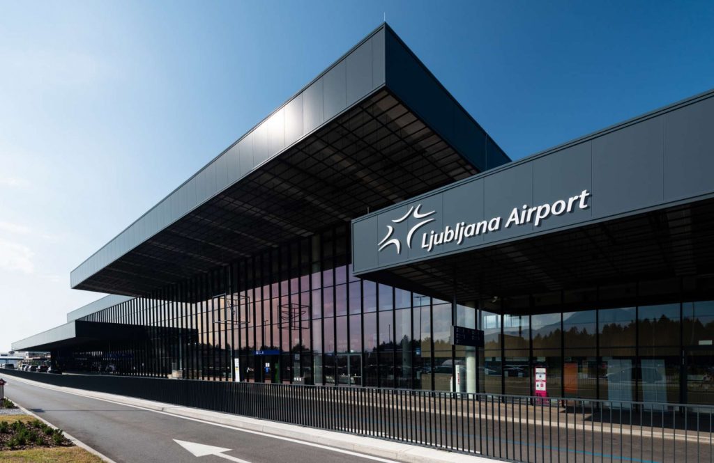 Flughafen Ljubljana LJU Slowenien Jože Pučnik