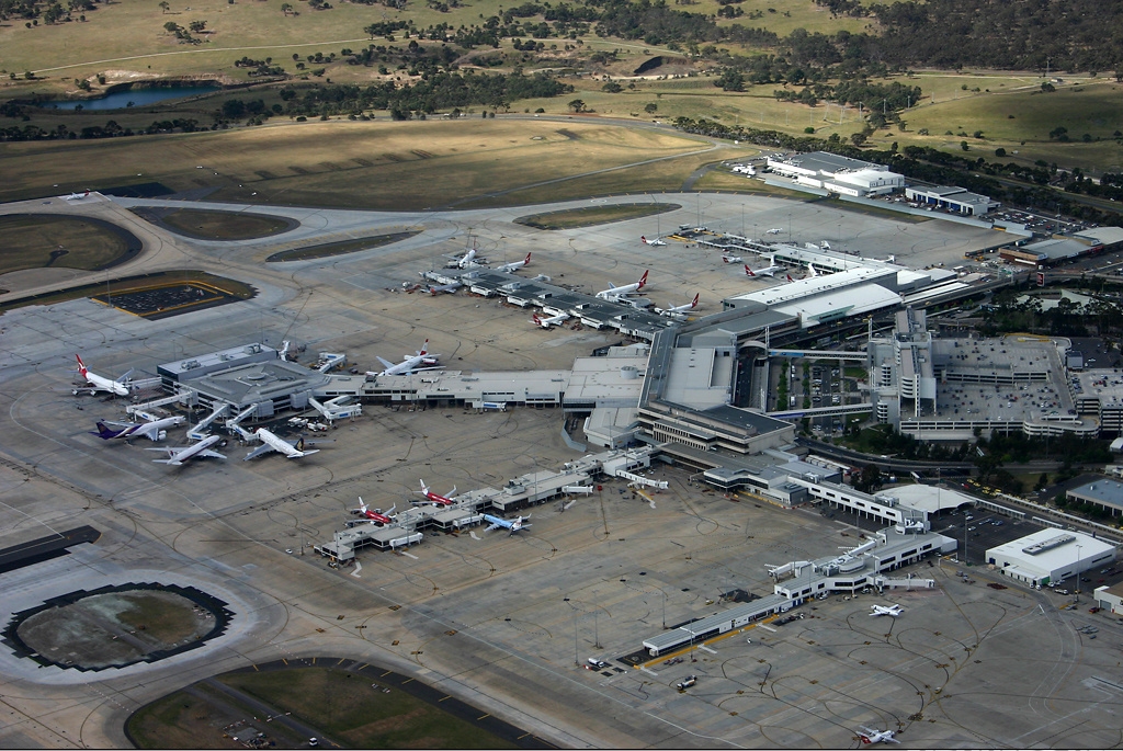 Flughafen Melbourne MEL Australien Tullamarine