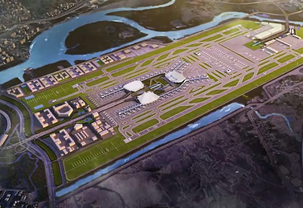 Flughafen Navi Mumbai NMI Indien Mumbai