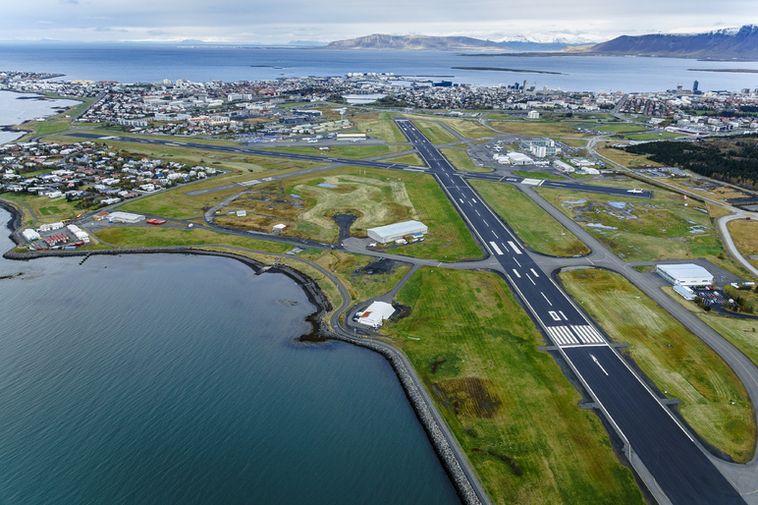 Flughafen Reykjavík RKV Island