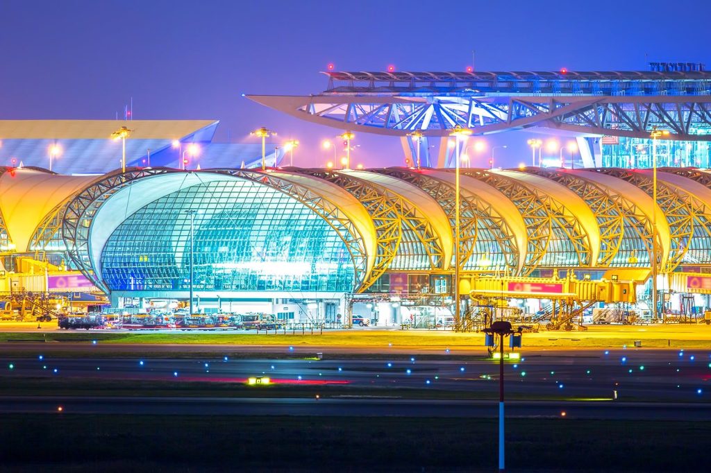 Flughafen Suvarnabhumi BKK Thailand Bangkok