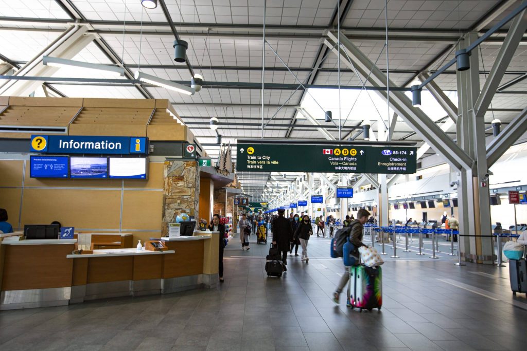 Flughafen Vancouver YVR Kanada